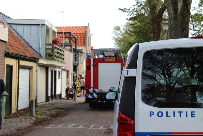 Persoon ernstig gewond na val van grote hoogte
