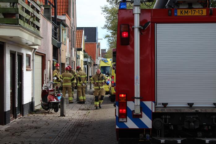 Persoon ernstig gewond na val van grote hoogte