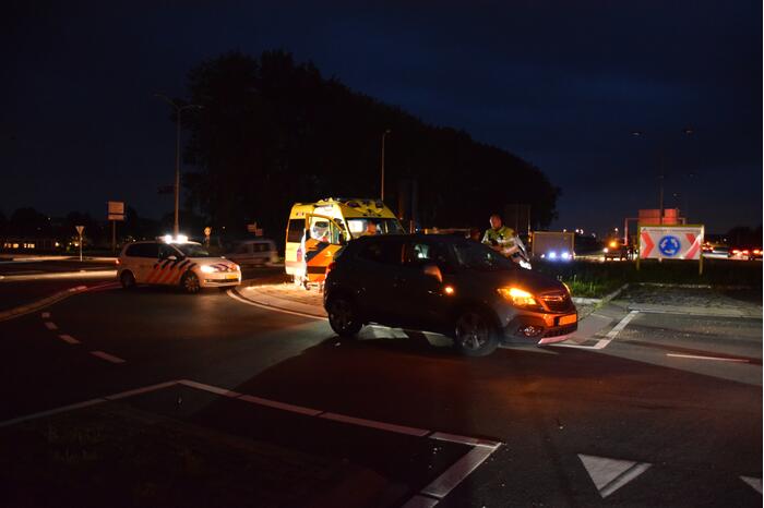 Gewonde bij kop-staartaanrijding