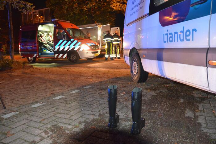 Hulpdiensten groots ingezet voor incident bij bouwbedrijf