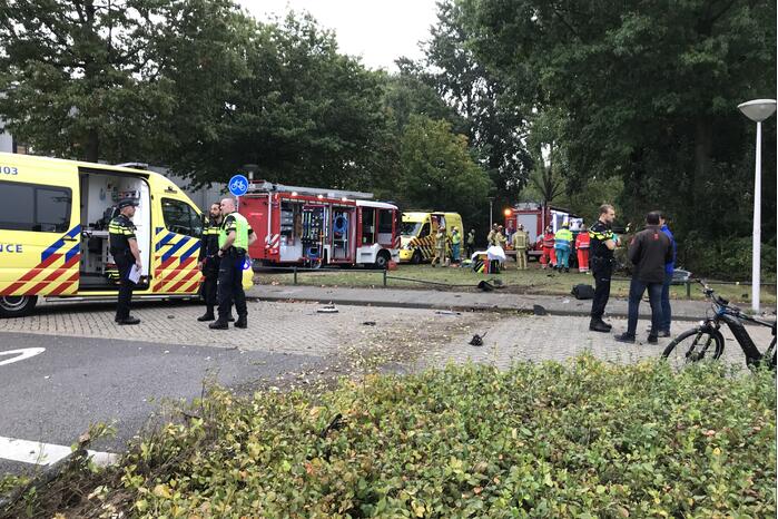 Traumateam ingezet voor gecrashte auto