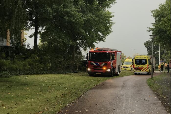 Traumateam ingezet voor gecrashte auto