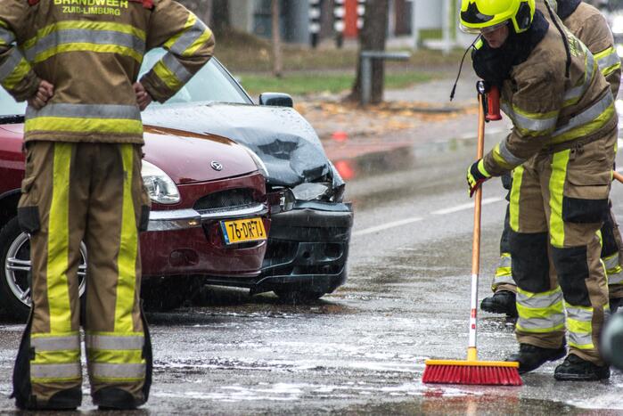 Persoon gewond bij verkeersongeval