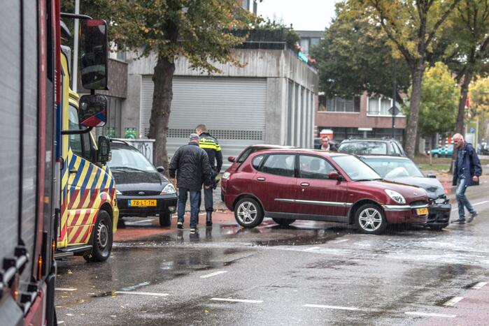 Persoon gewond bij verkeersongeval