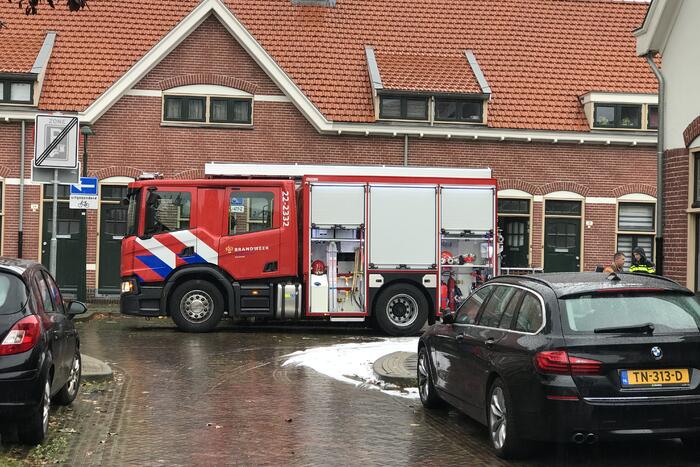 Brand in woning