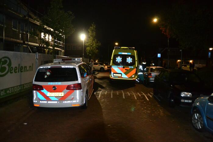 Veel schade na botsing tussen twee auto's