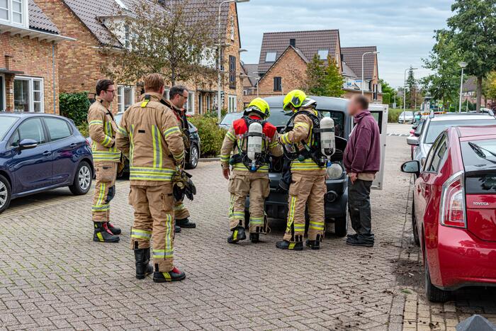 Rook uit 45-km voertuig