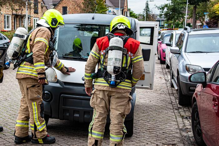 Rook uit 45-km voertuig
