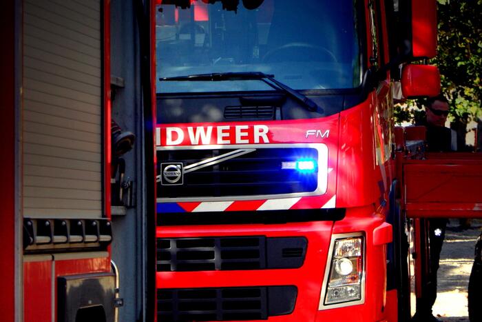Brandweer naar David Nivenweg in Almere vanwege wateroverlast