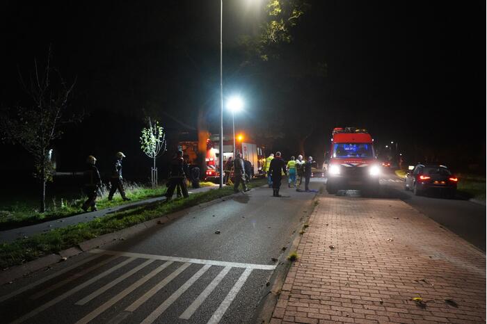 Auto raakt te water, bestuurder aangehouden