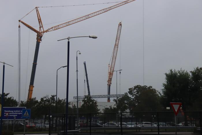 Grote hijsklus bij Mars fabriek