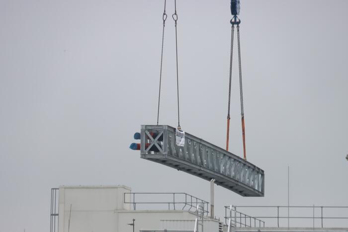 Grote hijsklus bij Mars fabriek