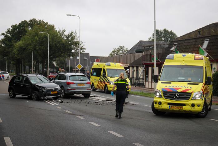 Meerdere gewonden bij aanrijding