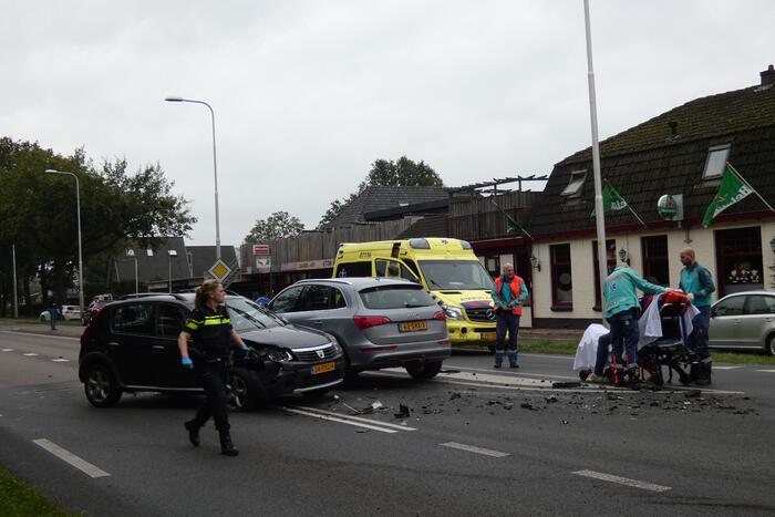 Meerdere gewonden bij aanrijding