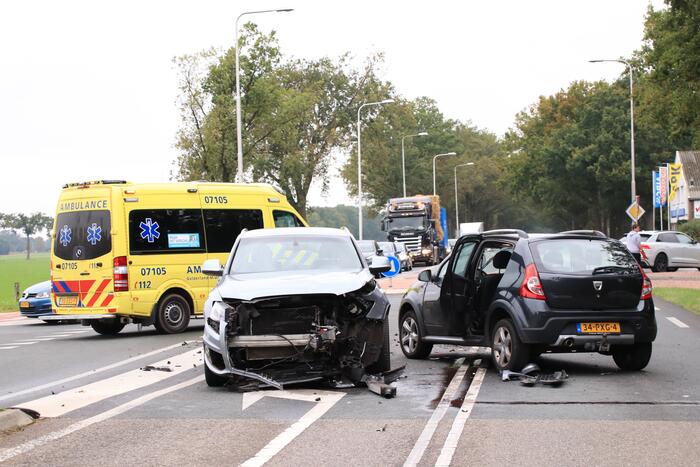 Meerdere gewonden bij aanrijding