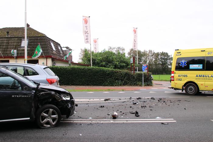 Meerdere gewonden bij aanrijding