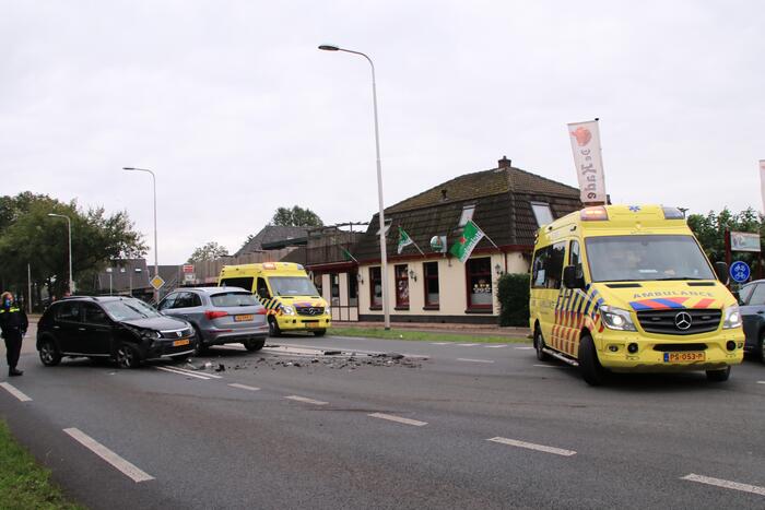 Meerdere gewonden bij aanrijding