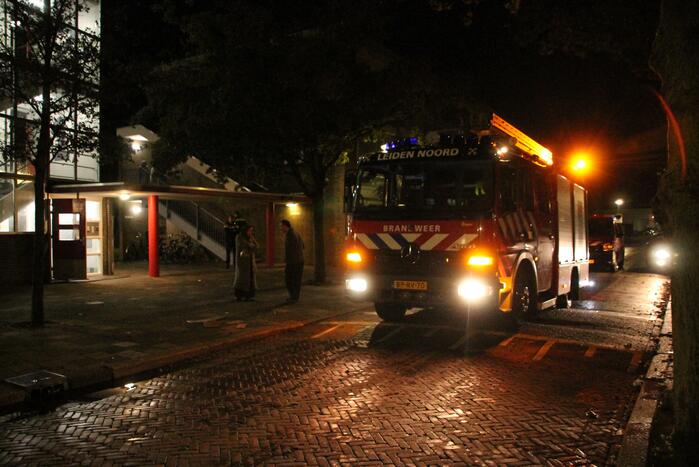 Woning kort ontruimd vanwege mogelijke gaslekkage