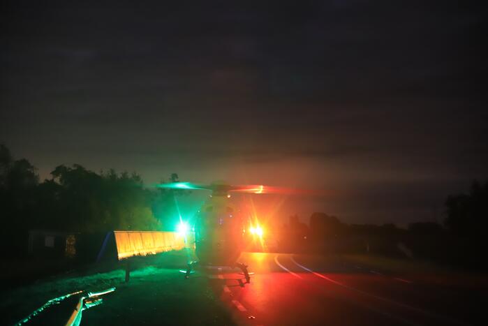 Persoon overleden bij zwaar ongeval tussen meerdere voertuigen