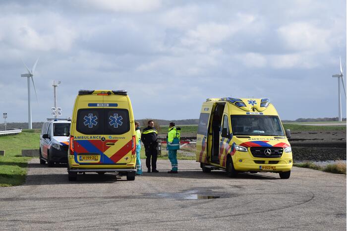Persoon gewond bij duikongeval