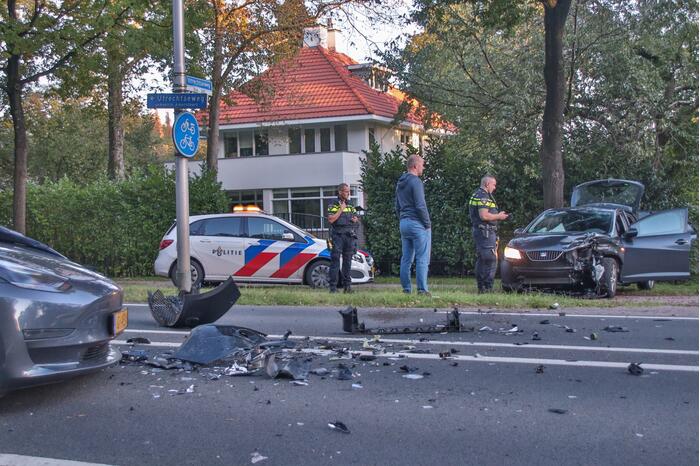 Tesla betrokken bij frontale aanrijding