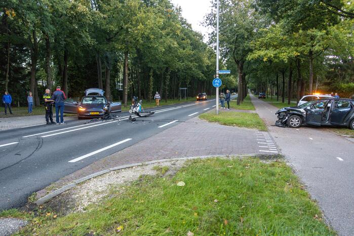 Tesla betrokken bij frontale aanrijding