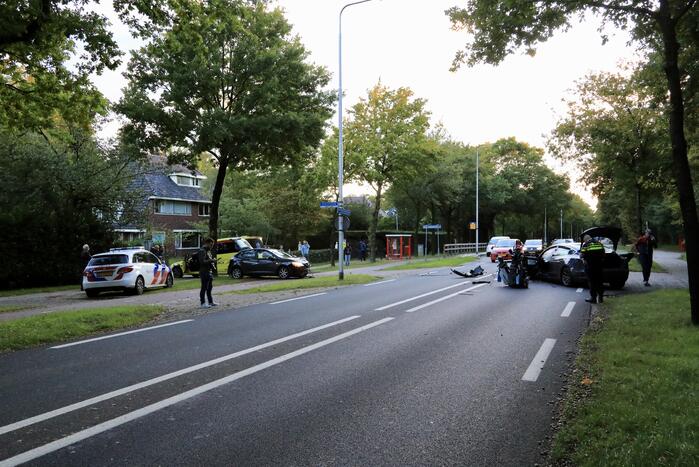 Tesla betrokken bij frontale aanrijding