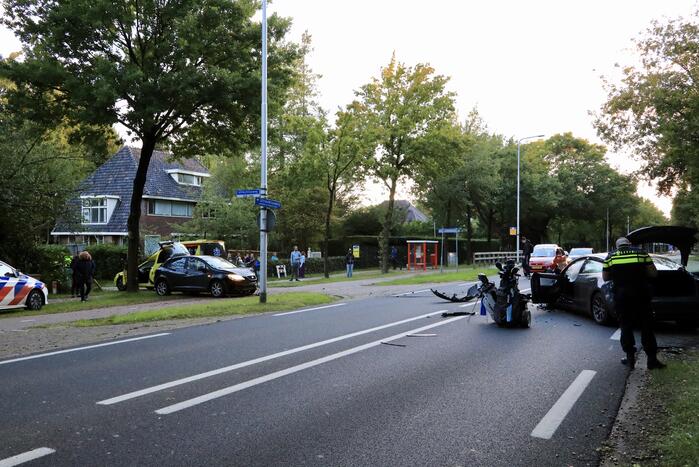 Tesla betrokken bij frontale aanrijding