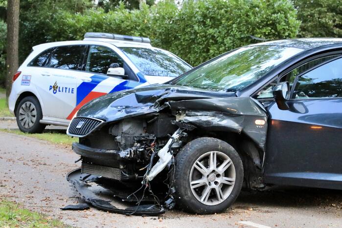 Tesla betrokken bij frontale aanrijding