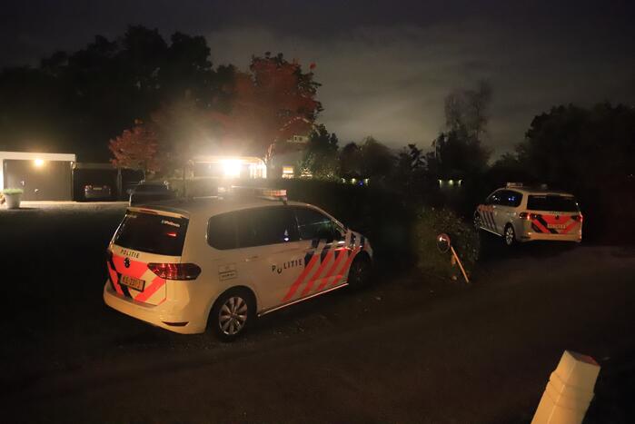 Grote brand in sauna bij woning