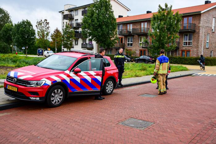 Gasleiding geraakt bij werkzaamheden in woning