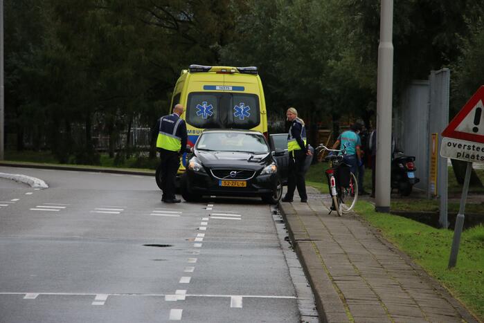 Scooterrijder valt en raakt gewond