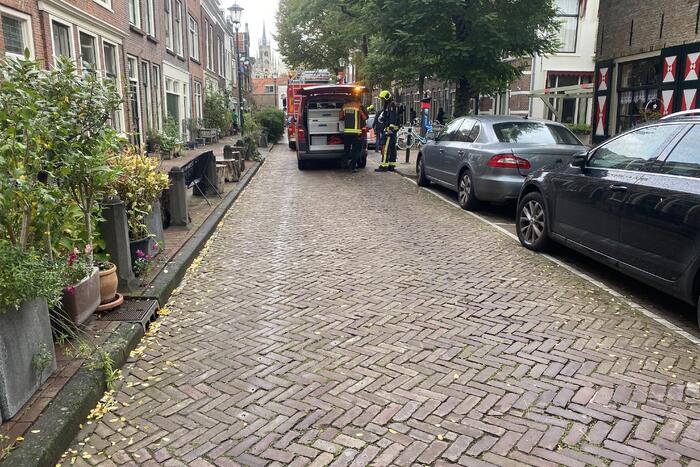 Klusser doorboort gasleiding in woning