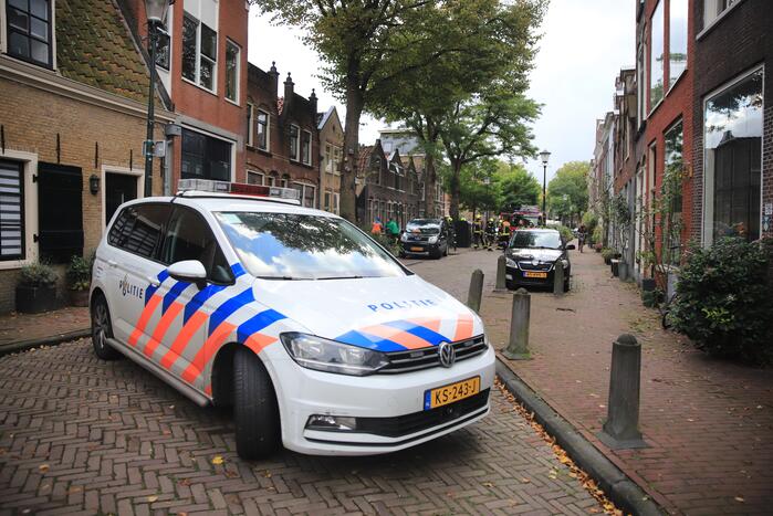 Klusser doorboort gasleiding in woning