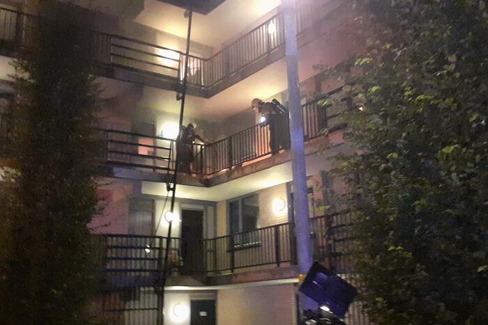 Brand door mogelijke kortsluiting in flat