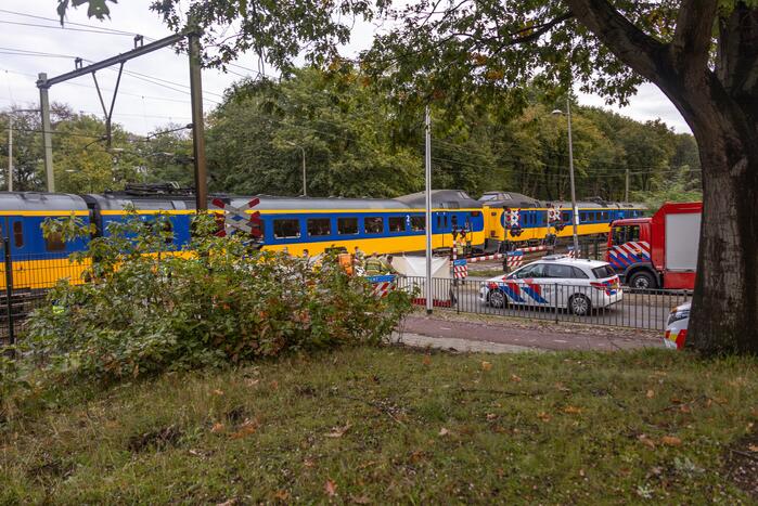 Geen treinverkeer vanwege aanrijding op spoor