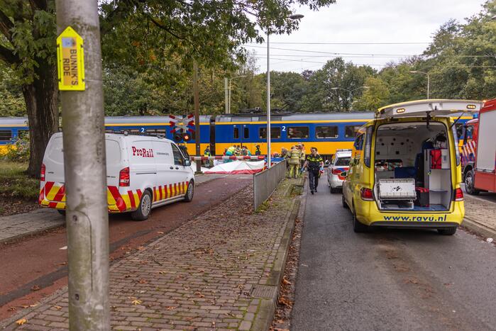 Geen treinverkeer vanwege aanrijding op spoor