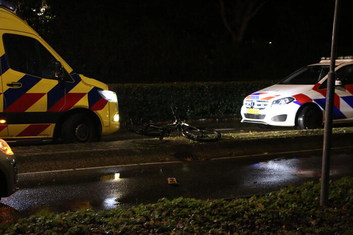 Gewonde bij aanrijding tussen fietser en auto