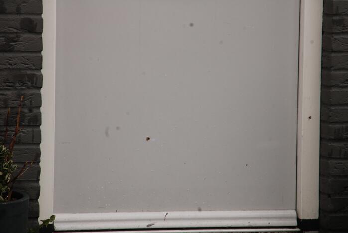 Geschoten op woning in Homeruskwartier