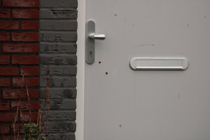 Geschoten op woning in Homeruskwartier