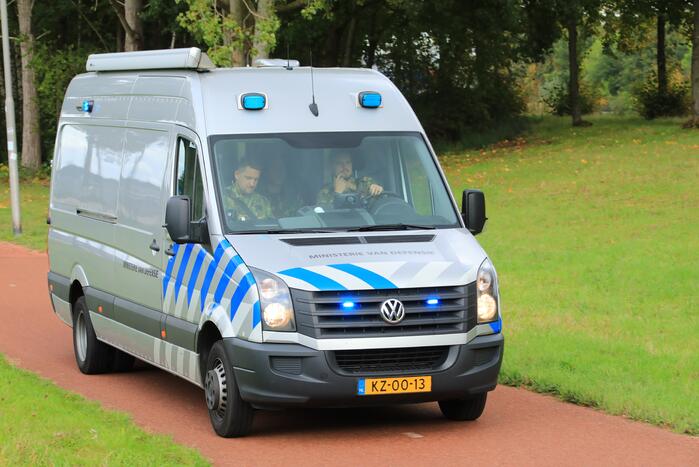 Mogelijk explosief aangetroffen onder viaduct