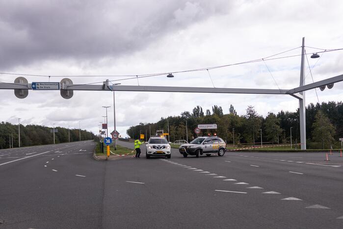 Mogelijk explosief aangetroffen onder viaduct