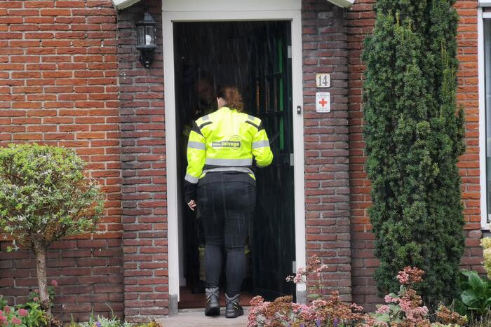 Te warme kachel veroorzaakt brand in woning