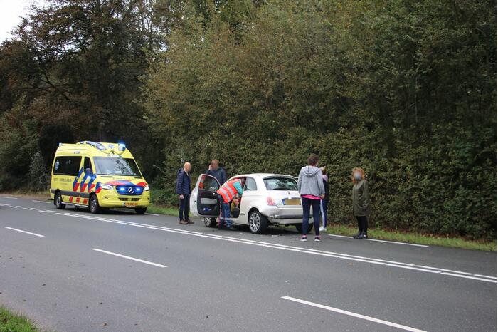 Schade na kop-staart botsing