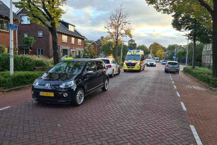 Fietser gewond door aanrijding met auto