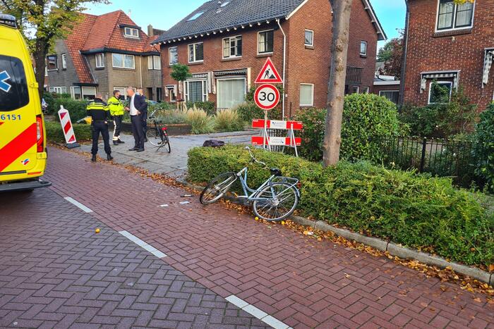 Fietser gewond door aanrijding met auto