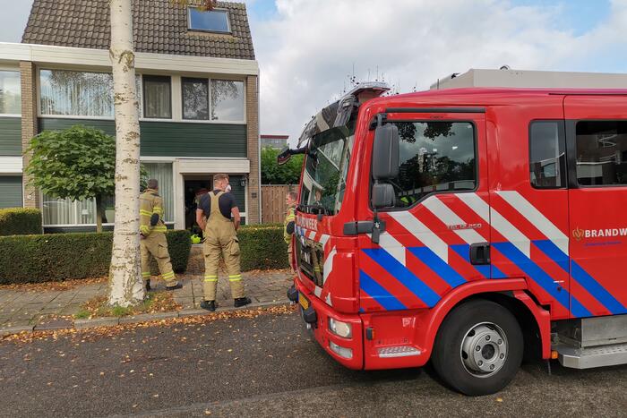 Gaslucht waargenomen in woning