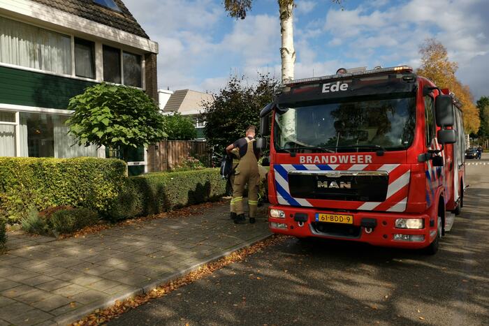 Gaslucht waargenomen in woning