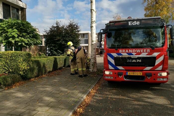 Gaslucht waargenomen in woning