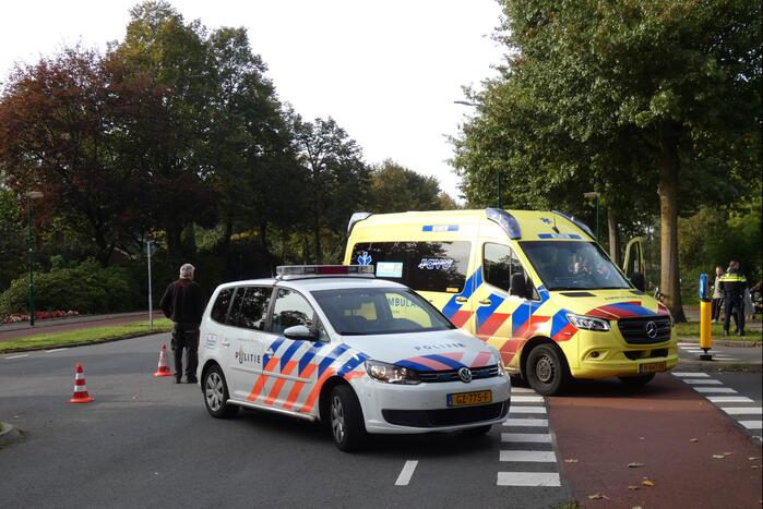 Fietser gewond bij ongeval